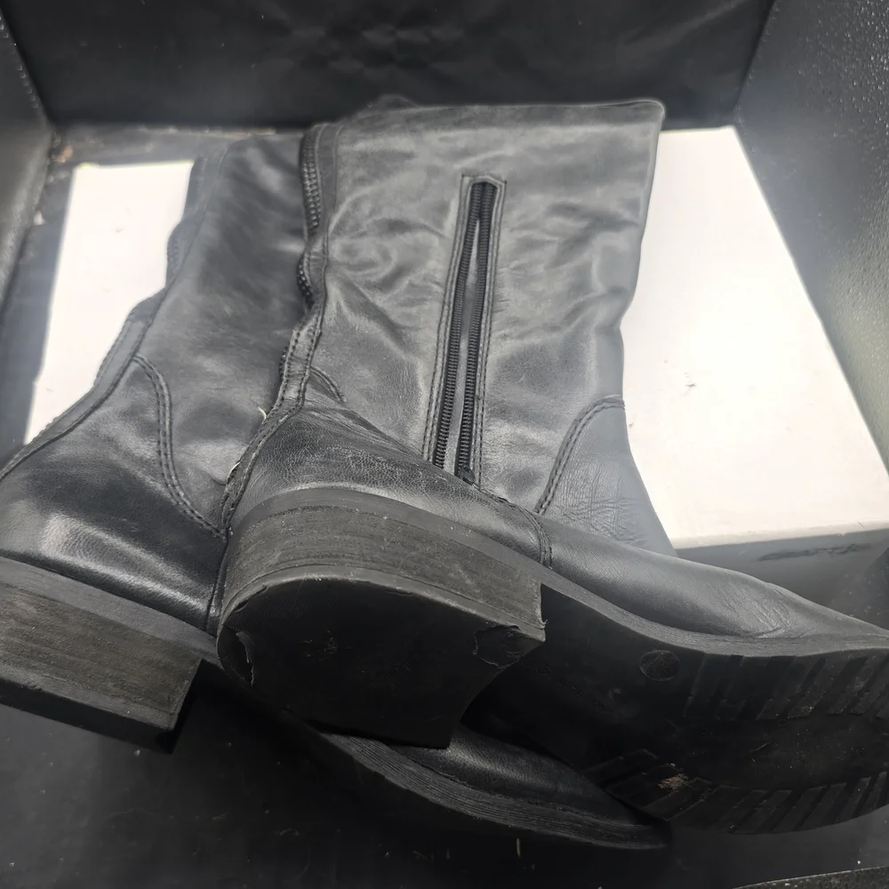 BCBGeneration Charcoal Over the Knee Boots‎